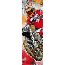 Lade das Bild in den Galerie-Viewer, Poster Motocross Abstrakt Panorama Hoch