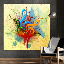 Lade das Bild in den Galerie-Viewer, Poster Music Love Quadrat