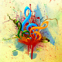 Lade das Bild in den Galerie-Viewer, Poster Music Love Quadrat