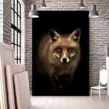 Lade das Bild in den Galerie-Viewer, Poster Mystischer Fuchs Digital Art Hochformat