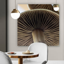 Lade das Bild in den Galerie-Viewer, Aluminiumbild Nahaufnahme Zauberpilz Quadrat