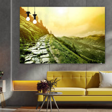 Lade das Bild in den Galerie-Viewer, Poster Naturlandschaft in den Bergen Querformat