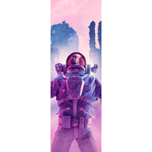 Lade das Bild in den Galerie-Viewer, Poster Neon Nacht Astronaut Panorama Hoch