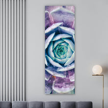 Lade das Bild in den Galerie-Viewer, Poster Neonfarbene Sukkulente Panorama Hoch