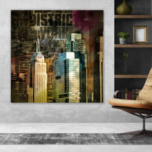 Lade das Bild in den Galerie-Viewer, Poster New York City Digital Quadrat