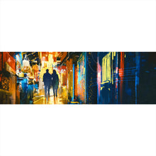 Lade das Bild in den Galerie-Viewer, Poster Night Life Digital Art Panorama