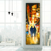 Lade das Bild in den Galerie-Viewer, Poster Night Life Digital Art Panorama Hoch