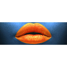 Lade das Bild in den Galerie-Viewer, Acrylglasbild Orangene Lippen No.3 Panorama