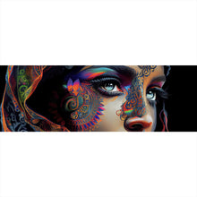 Lade das Bild in den Galerie-Viewer, Poster Orientalische Frau Digital Art Panorama