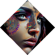 Lade das Bild in den Galerie-Viewer, Poster Orientalische Frau Digital Art Raute