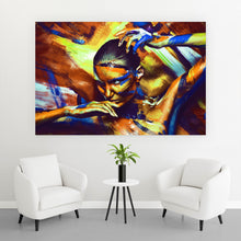 Lade das Bild in den Galerie-Viewer, Poster Painted Woman Querformat