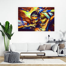 Lade das Bild in den Galerie-Viewer, Poster Painted Woman Querformat