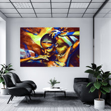 Lade das Bild in den Galerie-Viewer, Poster Painted Woman Querformat