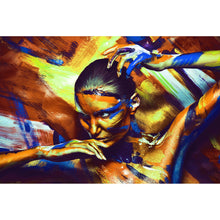 Lade das Bild in den Galerie-Viewer, Poster Painted Woman Querformat