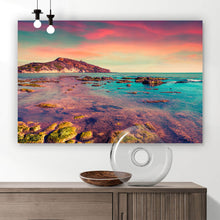 Lade das Bild in den Galerie-Viewer, Poster Paradiesisches Meer Querformat