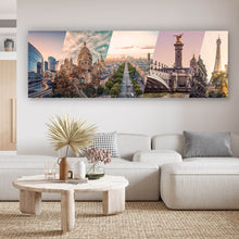 Lade das Bild in den Galerie-Viewer, Poster Pariser Wahrzeichen Panorama