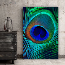 Lade das Bild in den Galerie-Viewer, Acrylglasbild Pfauenauge Hochformat