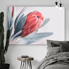 Lade das Bild in den Galerie-Viewer, Acrylglasbild Pinke Knospe Querformat