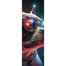 Lade das Bild in den Galerie-Viewer, Poster Pitbull galaktisch Digital Art Panorama Hoch