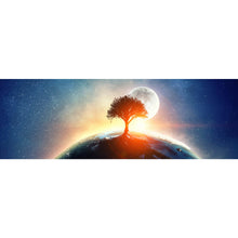Lade das Bild in den Galerie-Viewer, Poster Planet Erde im Weltraum Panorama