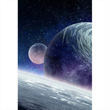 Lade das Bild in den Galerie-Viewer, Poster Planet Pluto Hochformat