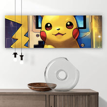 Lade das Bild in den Galerie-Viewer, Aluminiumbild Poke Mon Comic Modern Art Panorama