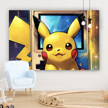 Lade das Bild in den Galerie-Viewer, Poster Poke Mon Comic Modern Art Querformat