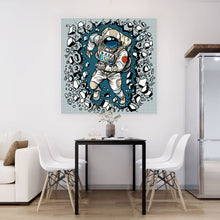 Lade das Bild in den Galerie-Viewer, Poster Pop Art Astronaut Quadrat