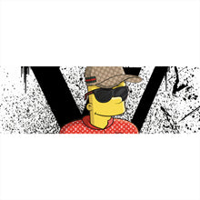 Lade das Bild in den Galerie-Viewer, Poster Pop Art Bart No.1 Panorama