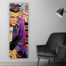 Lade das Bild in den Galerie-Viewer, Acrylglasbild Pop Art James Panorama Hoch