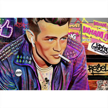 Lade das Bild in den Galerie-Viewer, Acrylglasbild Pop Art James Querformat