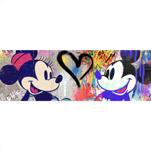 Lade das Bild in den Galerie-Viewer, Poster Pop Art Micky Love No.3 Panorama