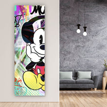 Lade das Bild in den Galerie-Viewer, Poster Pop Art Musik Micky Panorama Hoch