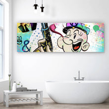 Lade das Bild in den Galerie-Viewer, Leinwandbild Pop Art Pop Eye Panorama