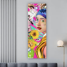 Lade das Bild in den Galerie-Viewer, Poster Pop Art Where is my Mind Comic Panorama Hoch