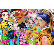 Lade das Bild in den Galerie-Viewer, Poster Pop Art Where is my Mind Comic Querformat