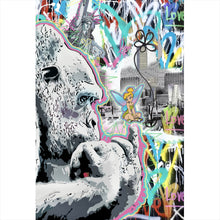 Lade das Bild in den Galerie-Viewer, Poster Pop Art Gorilla Comic Hochformat