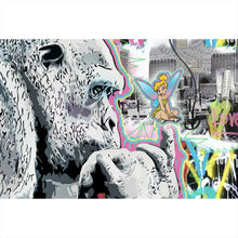 Lade das Bild in den Galerie-Viewer, Acrylglasbild Pop Art Gorilla Comic Querformat