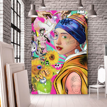 Lade das Bild in den Galerie-Viewer, Poster Pop Art Where is my Mind Comic Hochformat