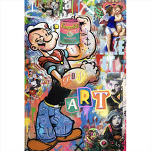 Lade das Bild in den Galerie-Viewer, Acrylglasbild Seemann Pop Art Hochformat