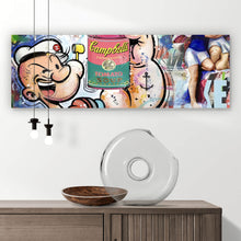 Lade das Bild in den Galerie-Viewer, Poster Seemann Pop Art Panorama