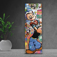 Lade das Bild in den Galerie-Viewer, Spannrahmenbild Seemann Pop Art Panorama Hoch