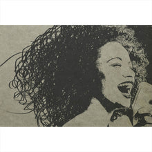 Lade das Bild in den Galerie-Viewer, Acrylglasbild Porträt im Retro Stil Querformat