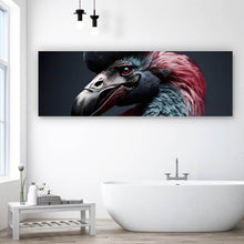 Lade das Bild in den Galerie-Viewer, Poster Portrait eines majestätischen Vogels Digital Art Panorama
