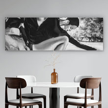 Lade das Bild in den Galerie-Viewer, Poster Prima Ballerina Vintage Zeichenstil Panorama