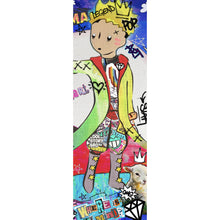 Lade das Bild in den Galerie-Viewer, Aluminiumbild Prinz Comic Pop Art Panorama Hoch