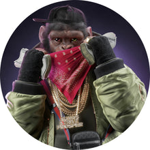 Lade das Bild in den Galerie-Viewer, Aluminiumbild Gangster Affe No.1 Digital Art Kreis