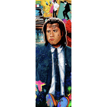 Lade das Bild in den Galerie-Viewer, Leinwandbild Pulp King and Legend Pop Art Panorama Hoch