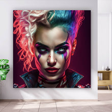 Lade das Bild in den Galerie-Viewer, Poster Punkiges Bad Girl Quadrat