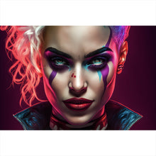 Lade das Bild in den Galerie-Viewer, Poster Punkiges Bad Girl Querformat